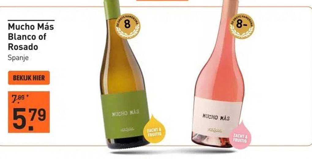 Mucho Más Blanco of Rosado
