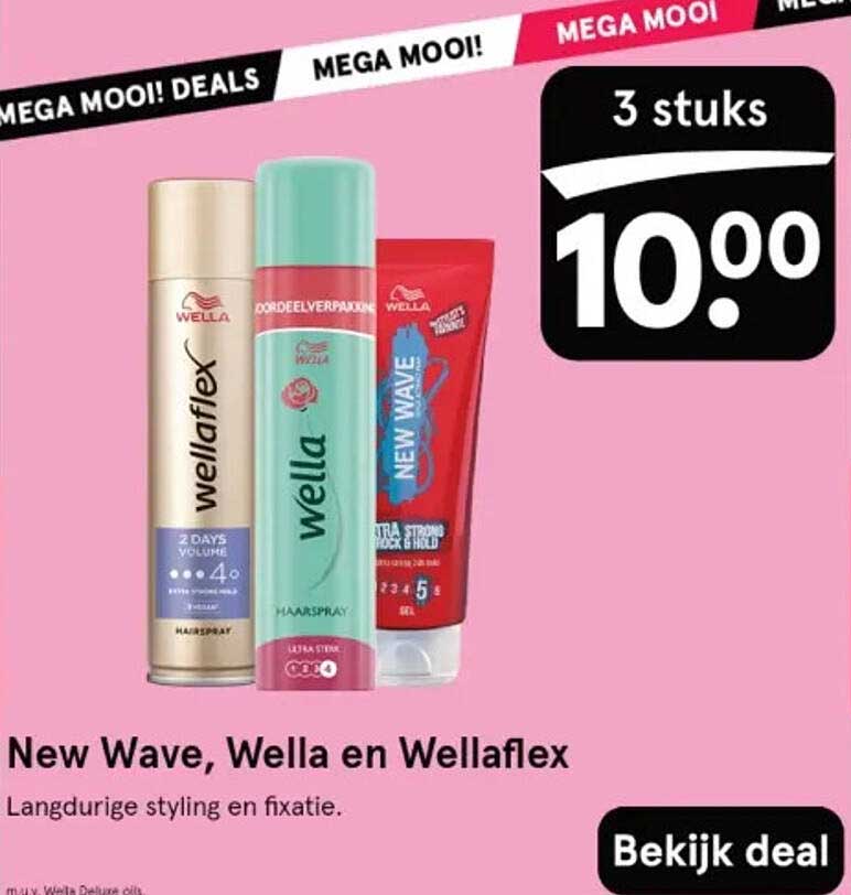 New Wave, Wella en Wellaflex