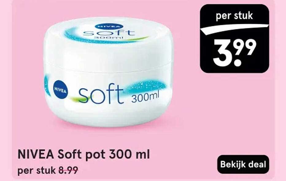 NIVEA Soft pot 300 ml