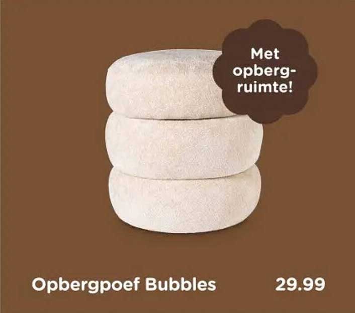 Opbergpoef Bubbles