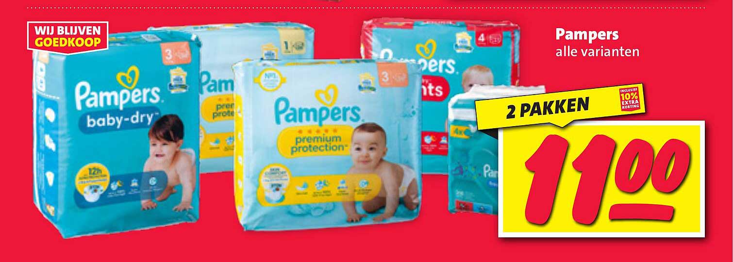 Pampers alle varianten