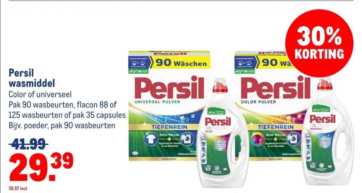Persil wasmiddel Color of universeel