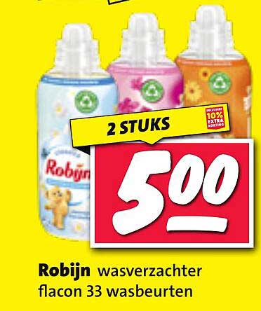 Robijn wasverzachter flacon 33 wasbeurten