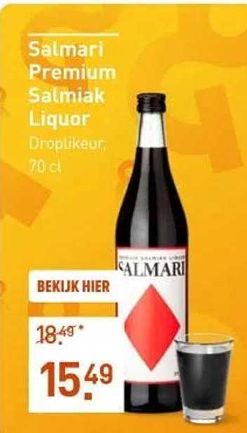 Salamari Premium Salmiak Liquor