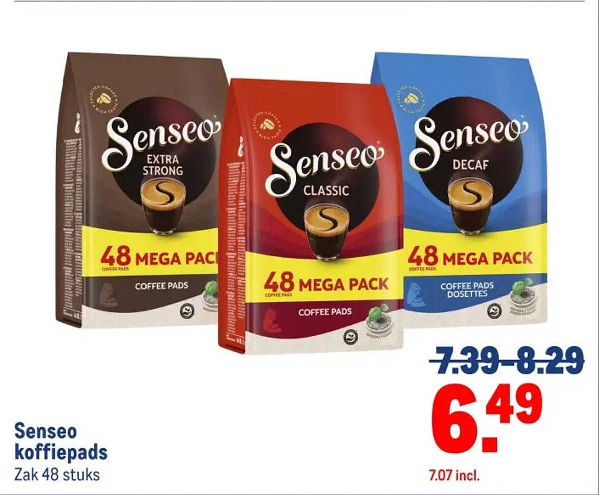 Senseo koffiepads Zak 48 stuks