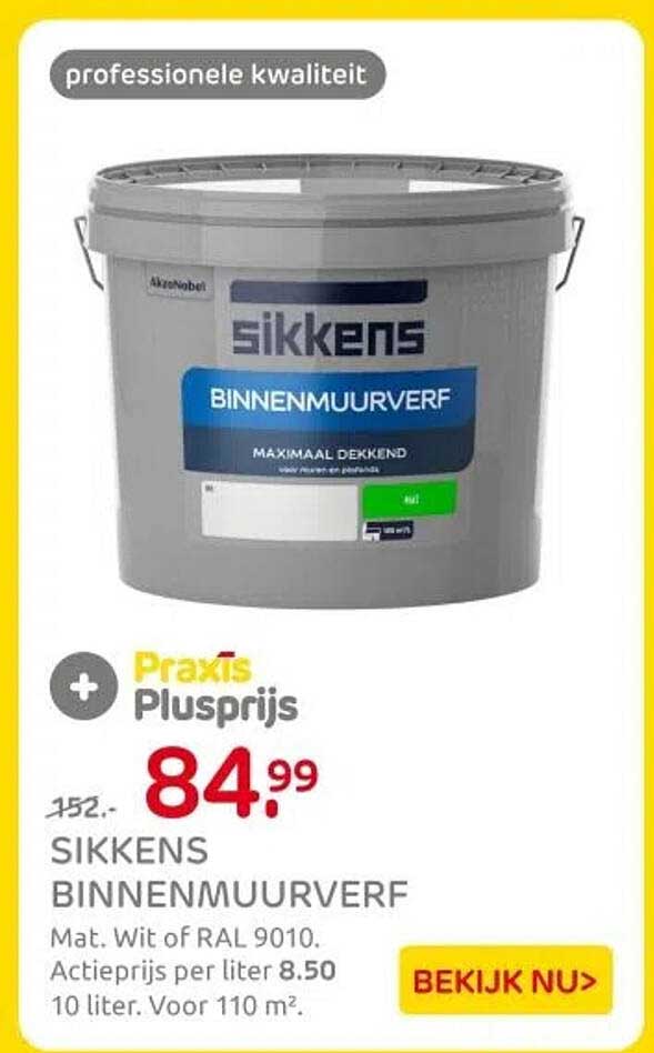 SIKKENS BINNENMUURVERF