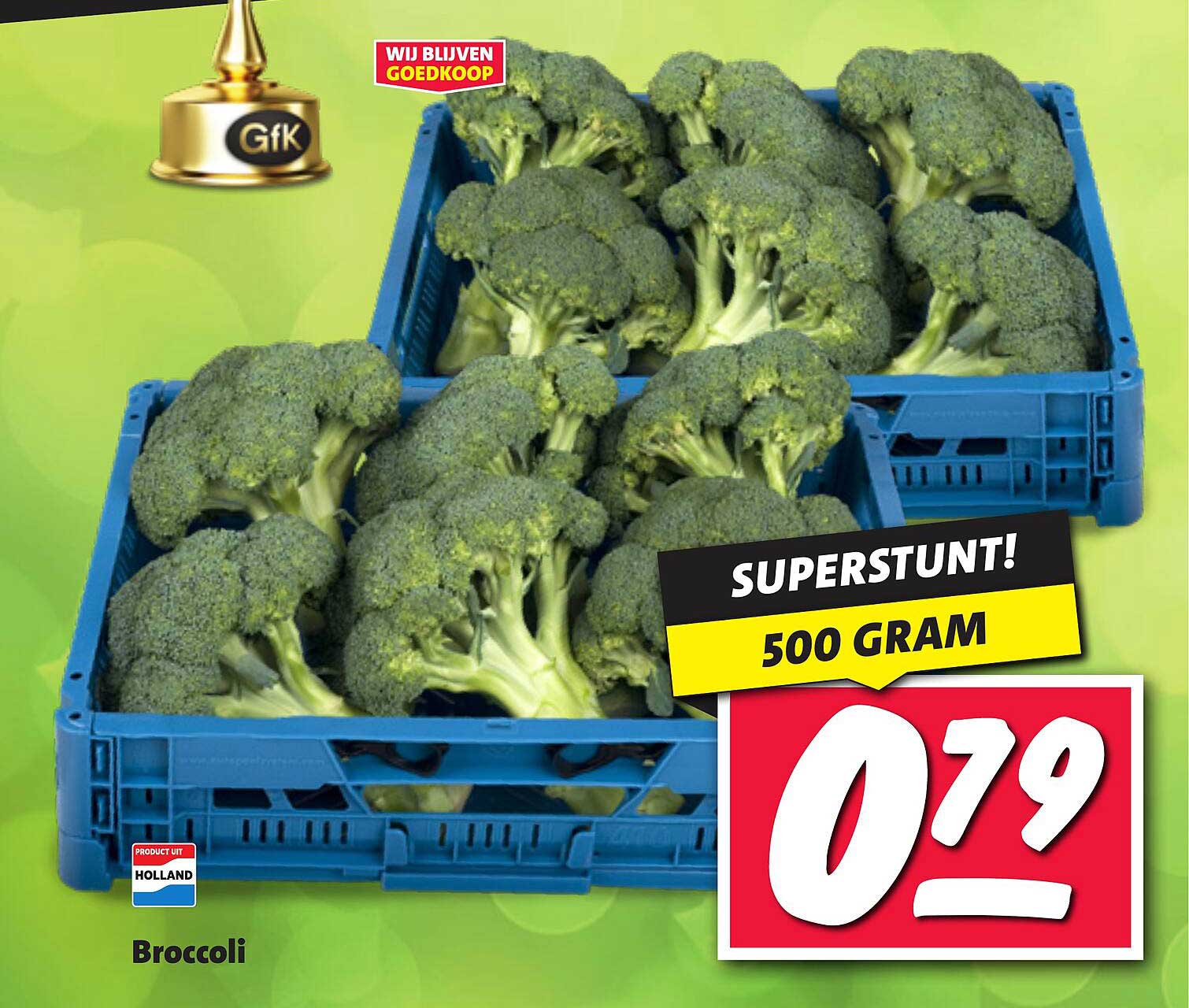 Superstunt! 500 gram Broccoli