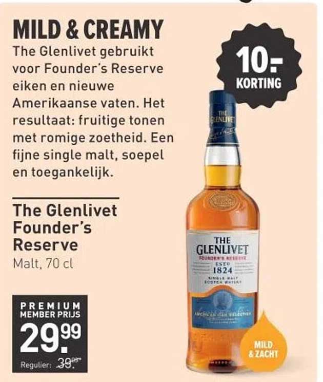 The Glenlivet Founder’s Reserve