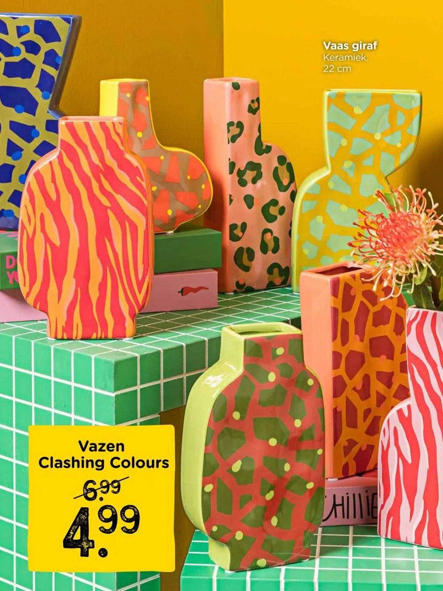 Vazen Clashing Colours
