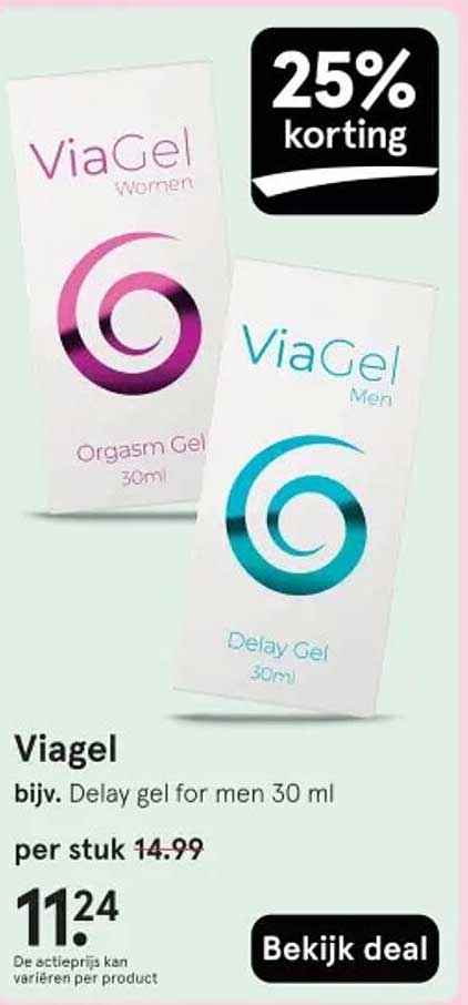 Viagel Delay gel for men 30 ml