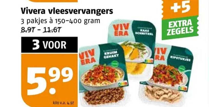 Vivera vleesvervangers