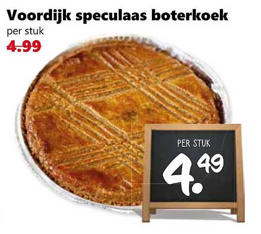 Voordijk speculaas boterkoek