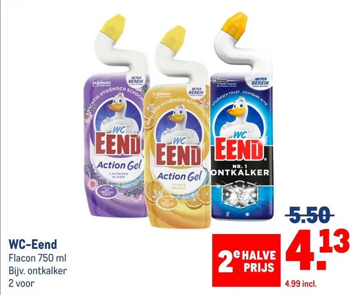 WC-Eend Flacon 750 ml