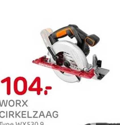 WORX CIRCELZAAG Type WX530.9