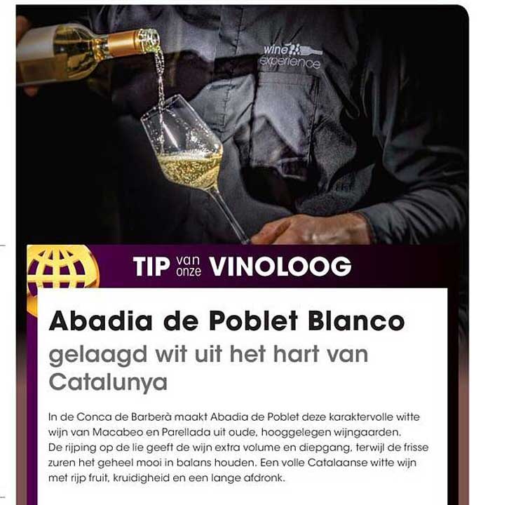 Abadia de Poblet Blanco gelaagd wit uit het hart van Catalunya
