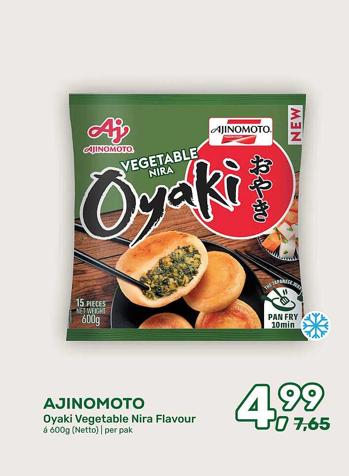 AJINOMOTO Oyaki Vegetable Nira Flavour