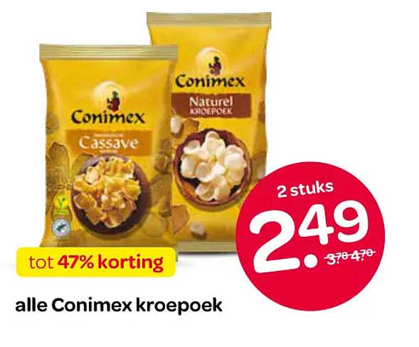 alle Conimex kroepoek