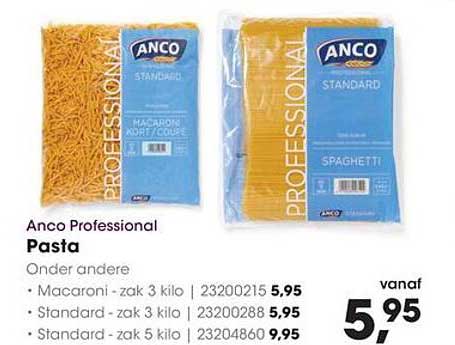 Anco Professional Pasta