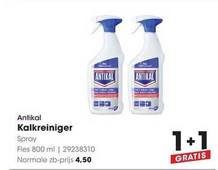 Antikal Kalkreiniger Spray 1+1 GRATIS
