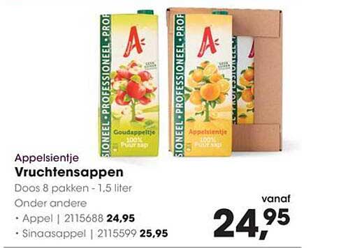Appelsientje Vruchtensappen