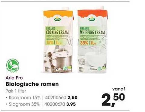 Arla Pro Biologische romen