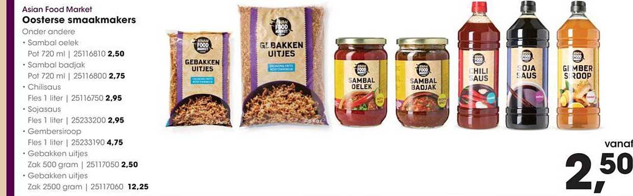Asian Food Market Oosterse smaakmakers