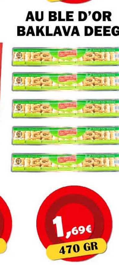 AU BLE D’OR BAKLAVA DEEG