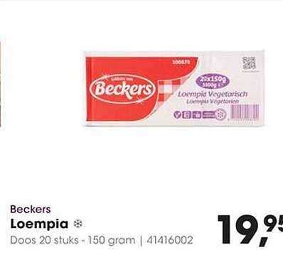 Beckers Loempia