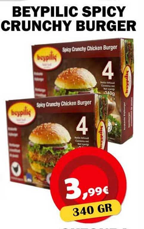 BEYPILIC SPICY CRUNCHY BURGER
