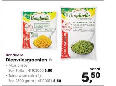 Bonduelle Diepvriesgroenten