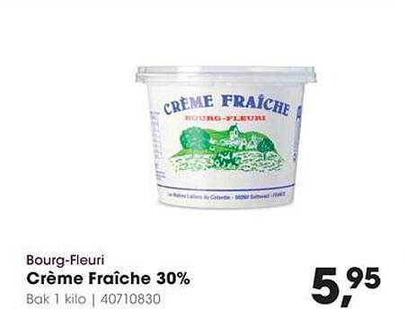Bourg-Fleuri Crème Fraîche 30%