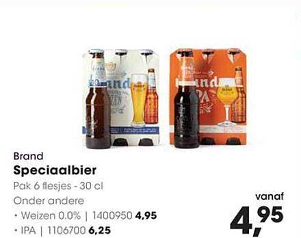 Brand Speciaalbier