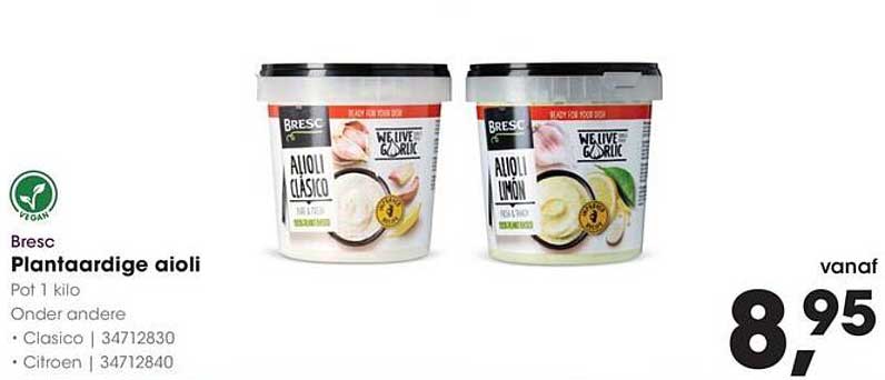 Bresc Plantaardige aioli