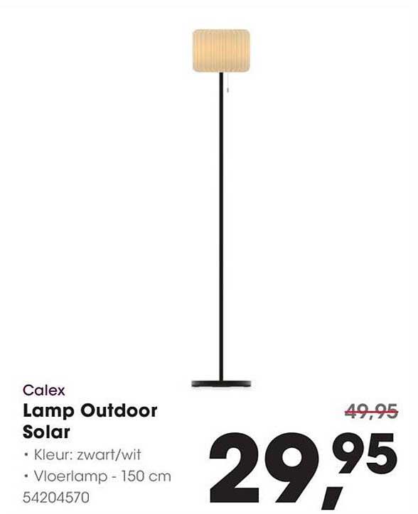 Calex Lamp Outdoor Solar