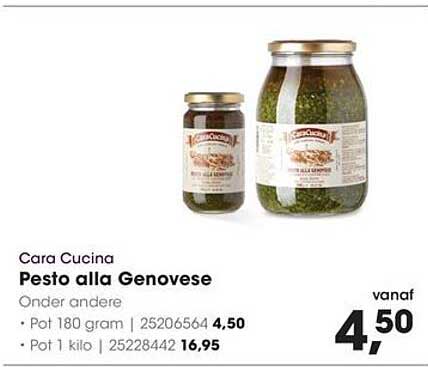 Cara Cucina Pesto alla Genovese