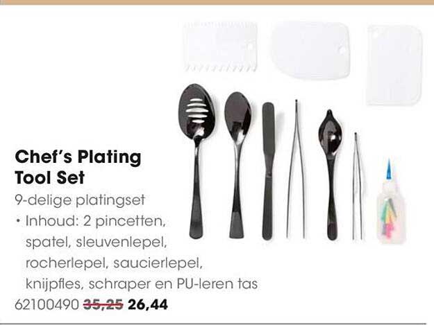 Chef's Plating Tool Set