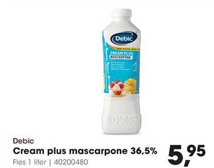 Debic Cream plus mascarpone 36,5%