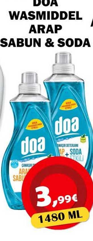 DOA WASMIDDEL ARAP SABUN & SODA