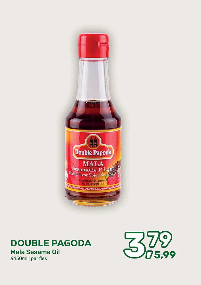 DOUBLE PAGODA Mala Sesame Oil