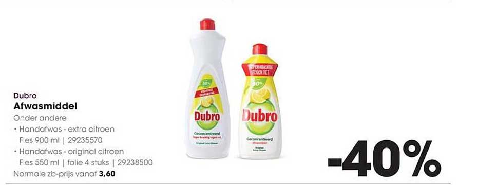 Dubro Afwasmiddel