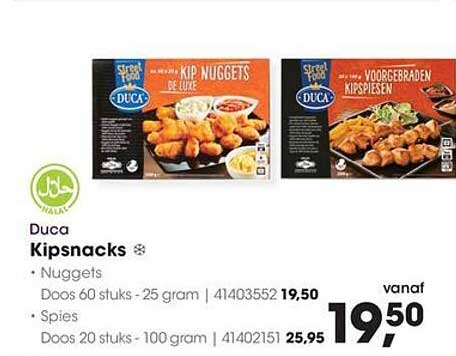 Duca Kipsnacks Nuggets