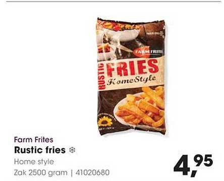 Farm Frites Rustic fries Home style
