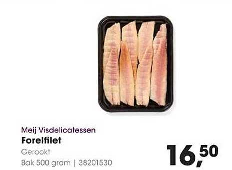 Forelfilet Gerookt