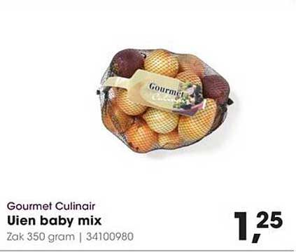 Gourmet Culinair Uien baby mix