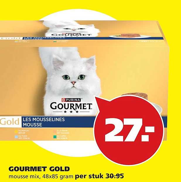 GOURMET GOLD mousse mix, 48x85 gram per stuk