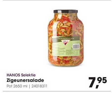 HANOS Selectie Zigeunersalade