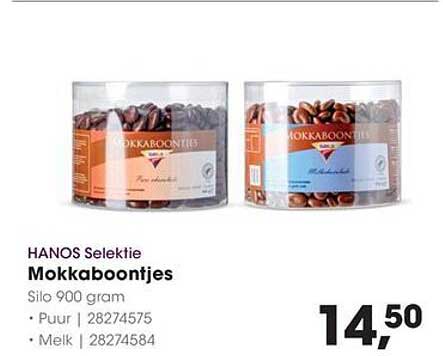 HANOS Selekje Mokkaboontjes
