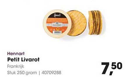 Hennart Petit Livarot
