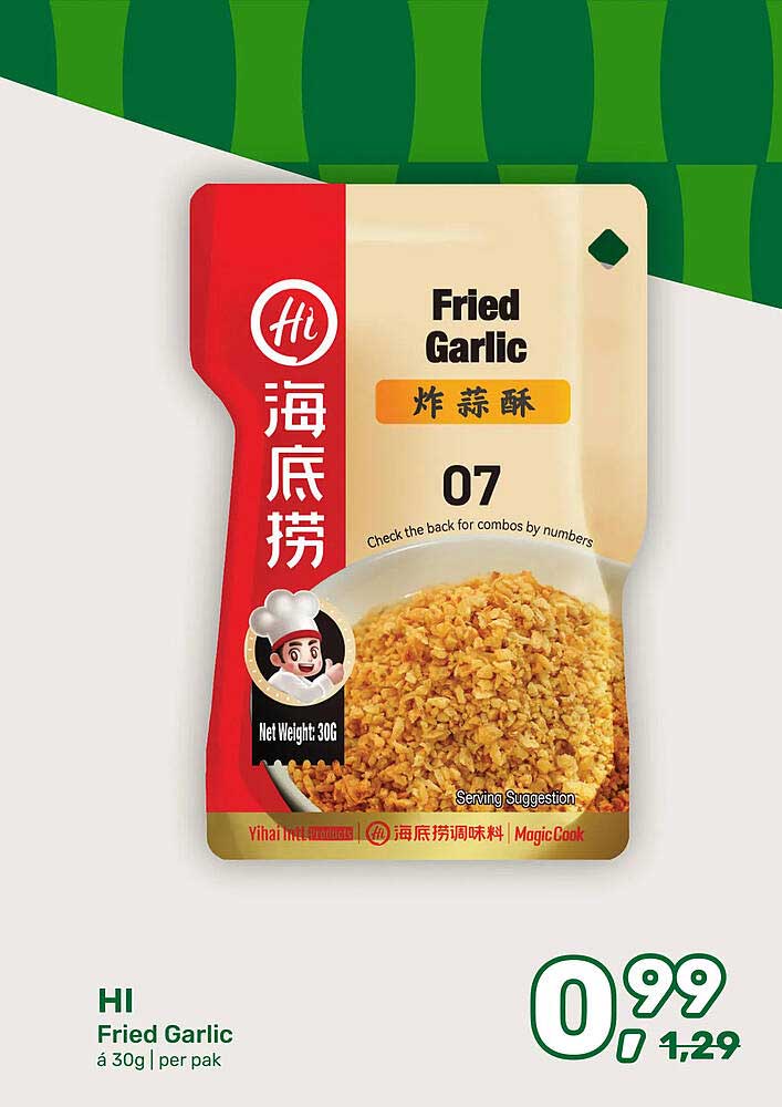 HI Fried Garlic á 30g | per pak