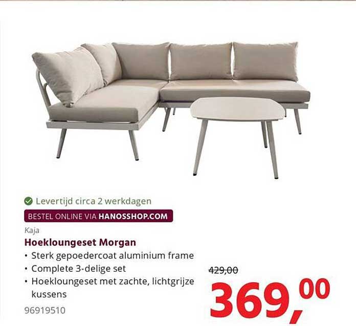 Hoekloungeset Morgan
